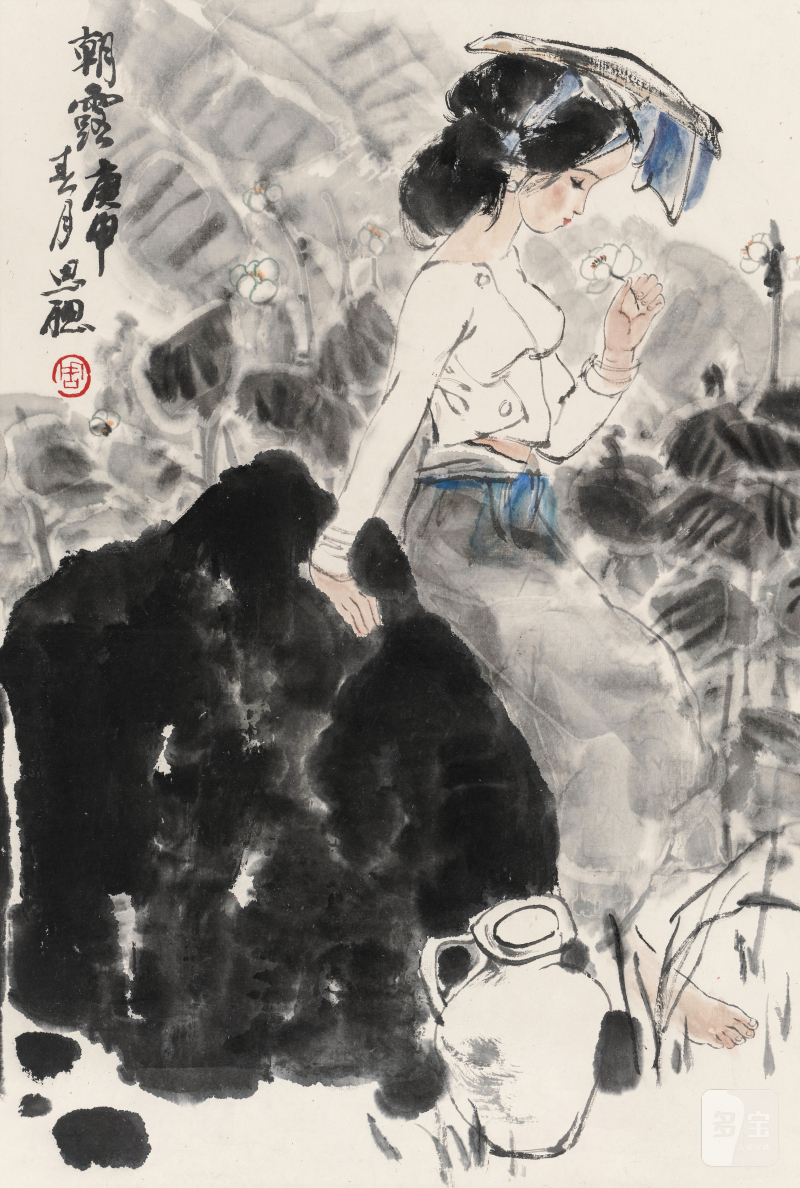 周思聪 1939-1996 朝露 - 图2